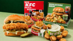 KFC Australia Is Launching a Picklecore Menu with Pickle Burger, Golden Frickles and More