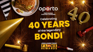 Oporto Celebrates 40 Years of the Bondi Burger with $40,000 Giveaway 8 Oporto 40 Years
