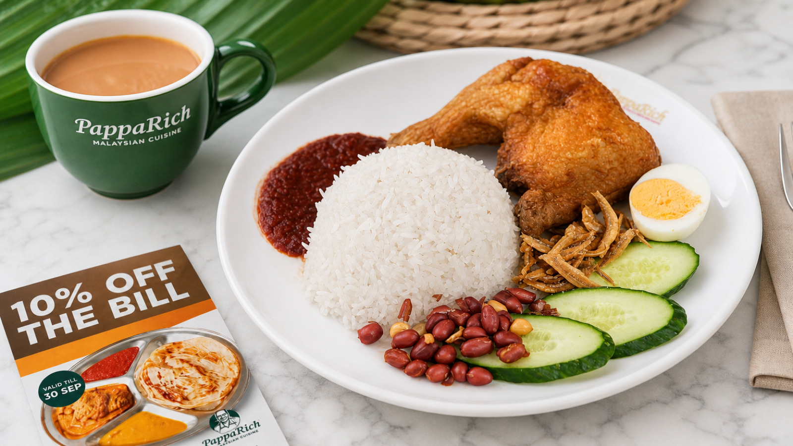 PappaRich Celebrates Merdeka with $12.90 Nasi Lemak for Two Days Only 1 PappaRich 12.90 Nasi Lemak