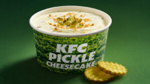 Pickle Cheesecake KFC
