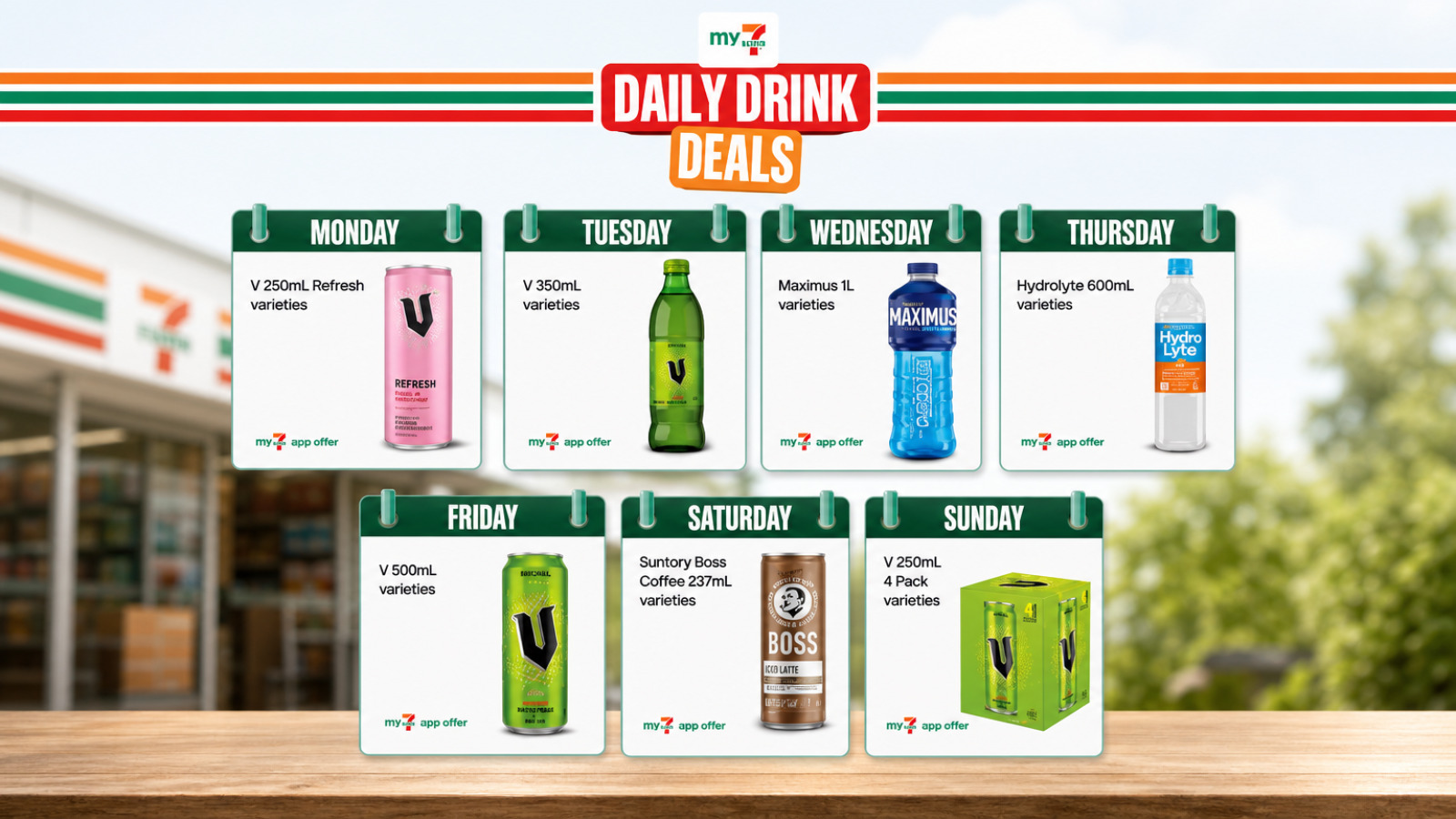 7-Eleven Launches Daily Drink Deals from $2 Until September 29 1 7-Eleven Daily Drink Deals