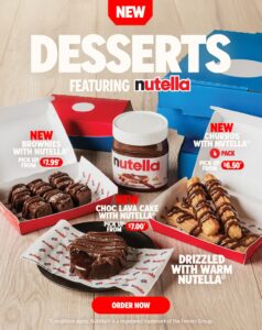 Domino’s Australia Launches New Nutella Dessert Range from $6.50 9 Domino’s Australia Launches New Nutella Dessert Range from $6.50 1