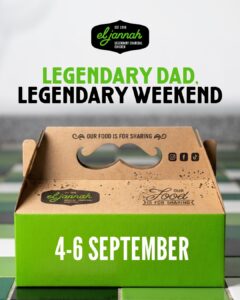 El Jannah Is Giving Members Double Stamps and a Free Large Babaghanouj This Father’s Day Weekend 6 El Jannah Is Giving Members Double Stamps and a Free Large Babaghanouj This Father’s Day Weekend 5
