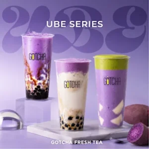 Gotcha Fresh Tea Launches New Ube Series With $6 Large Drinks Until September 14 1
