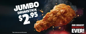 Red Rooster Launches $2.95 Jumbo Drumstick 1