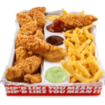 Saucy Tenders Dip’d Feast