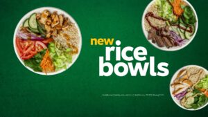 Subway Australia Launches Five New Rice Bowls 2 Subway Australia Launches Five New Rice Bowls