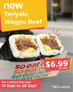 Sushi Hub Launches New Teriyaki Wagyu Beef Roll With 2 for $6.99 Deal 3 Sushi Hub Launches New Teriyaki Wagyu Beef Roll With 2 for $6.99 Deal 2