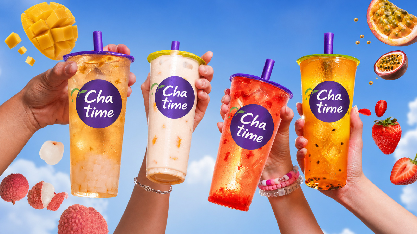 Chatime Upgrades Strawberry, Mango, Lychee and Passionfruit Drinks With Real Fruit Pulp 1 Chatime Fruitier than Ever