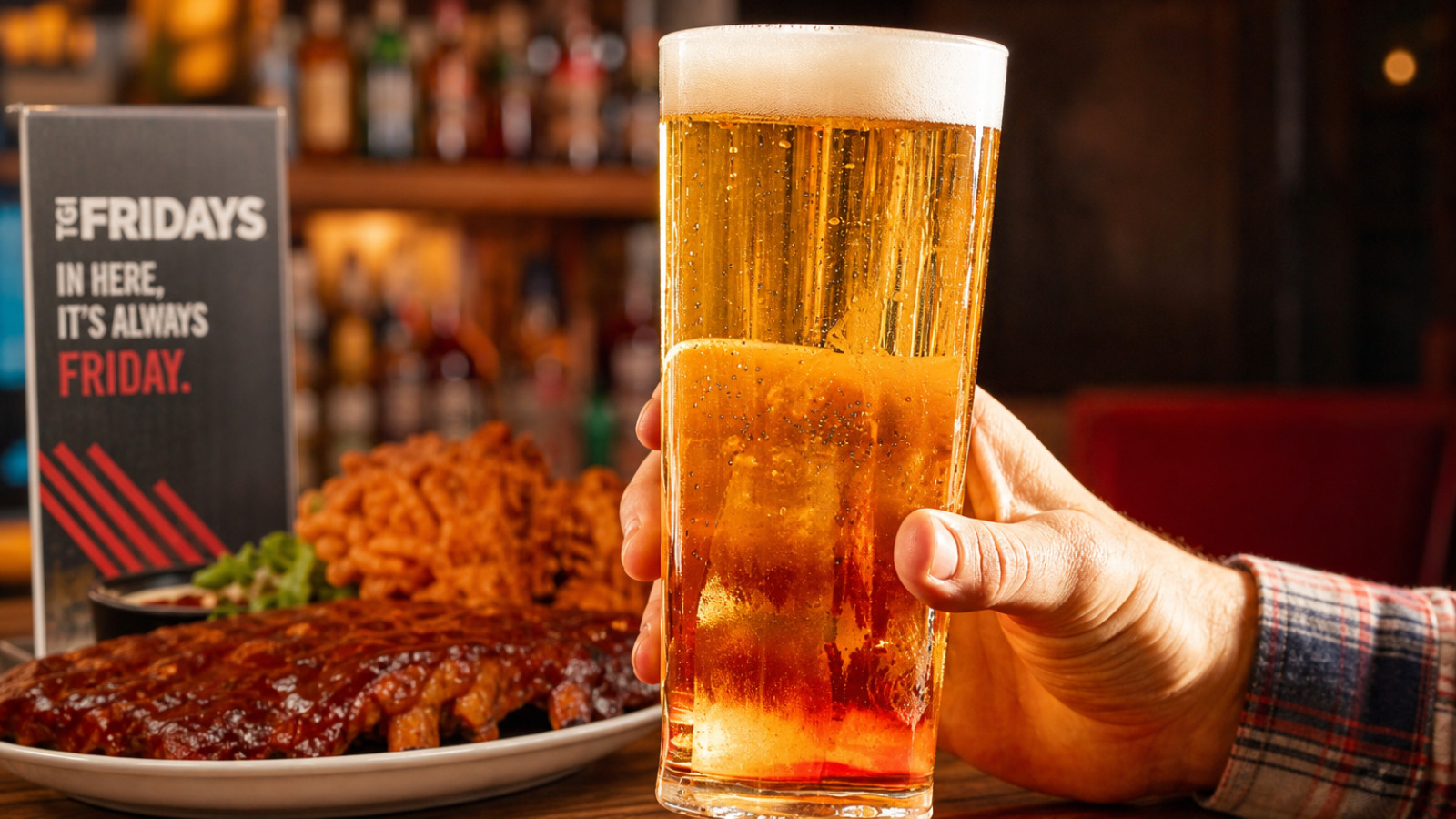 TGI Fridays Is Giving Dads a Free Pint This Father’s Day, But You Need to Book by September 4 1 Free Pint TGI Fridays