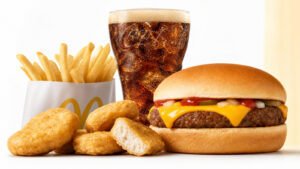 McDonald&rsquo;s $4.50 Small Cheeseburger Meal Golden Deal on September 22