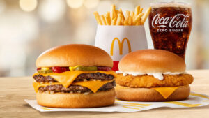 McDonald’s $8.95 Double Cheeseburger Meal + Chicken ‘n’ Cheese Golden Deal on September 4 24 McDonald’s $8.95 Double Cheeseburger Meal + Chicken ‘n’ Cheese Golden Deal