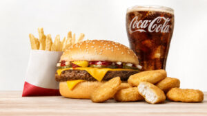 McDonald’s $8.95 Small Quarter Pounder Meal + 6 McNuggets Golden Deal on September 25 24 McDonald’s $8.95 Small Quarter Pounder Meal + 6 McNuggets