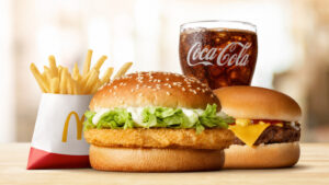 McDonald’s $9.50 Small McChicken Meal + Cheeseburger Golden Deal on September 11 27 McDonald’s $9.50 Small McChicken Meal + Cheeseburger Golden Deal on September 11
