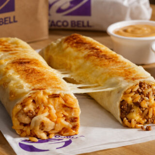 Taco Bell Launches Cheesy Burrito Dippers for $10.45 With Two Burritos and Two Dips 10 Taco Bell Launches Cheesy Burrito Dippers