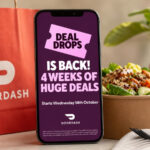 DoorDash Australia is launching a new four-week Deal Drops promotion from Wednesday, October 14, until Tuesday, November 10, 2026, with participating restaurants offering discounts...