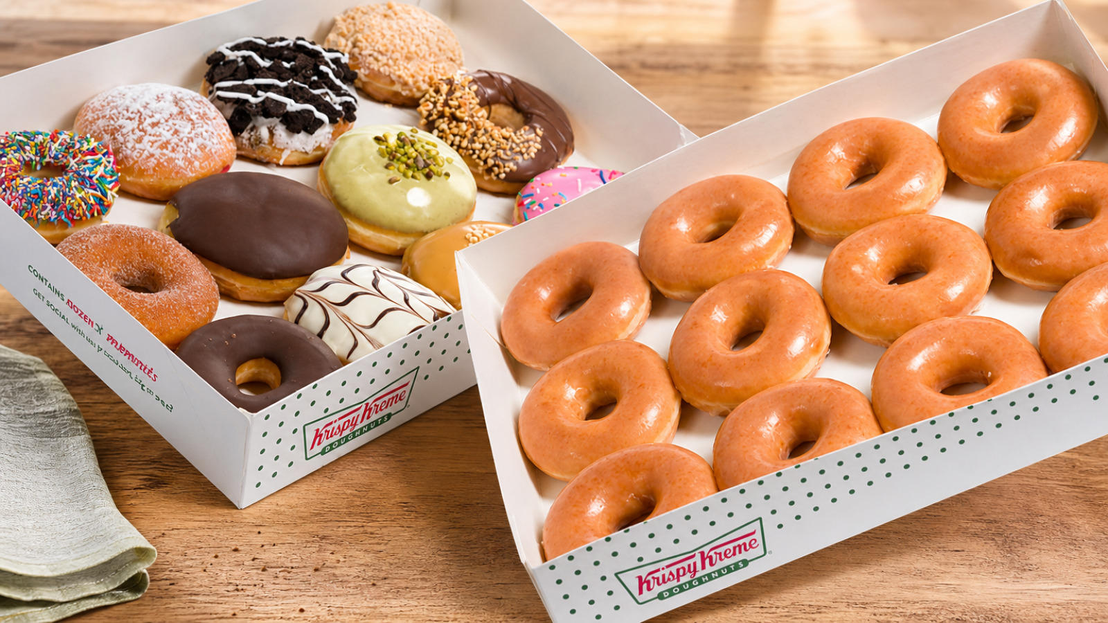 Krispy Kreme Offers Free Original Glazed Dozen with Any Full-Priced