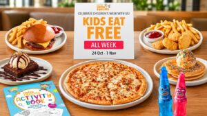 RASHAYS Offers Free Kids&rsquo; Meals Every Day Until November 1 for Children&rsquo;s Week 1